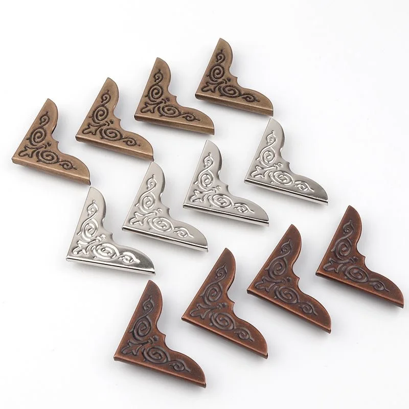 Factory Wholesale  Decorative Notebook Metal Corner Guard for Handbags
