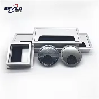 Wire Box White Computer Cable Grommet for Desk bulk furniture desk wire cable grommet cable hole cover organizer grommet