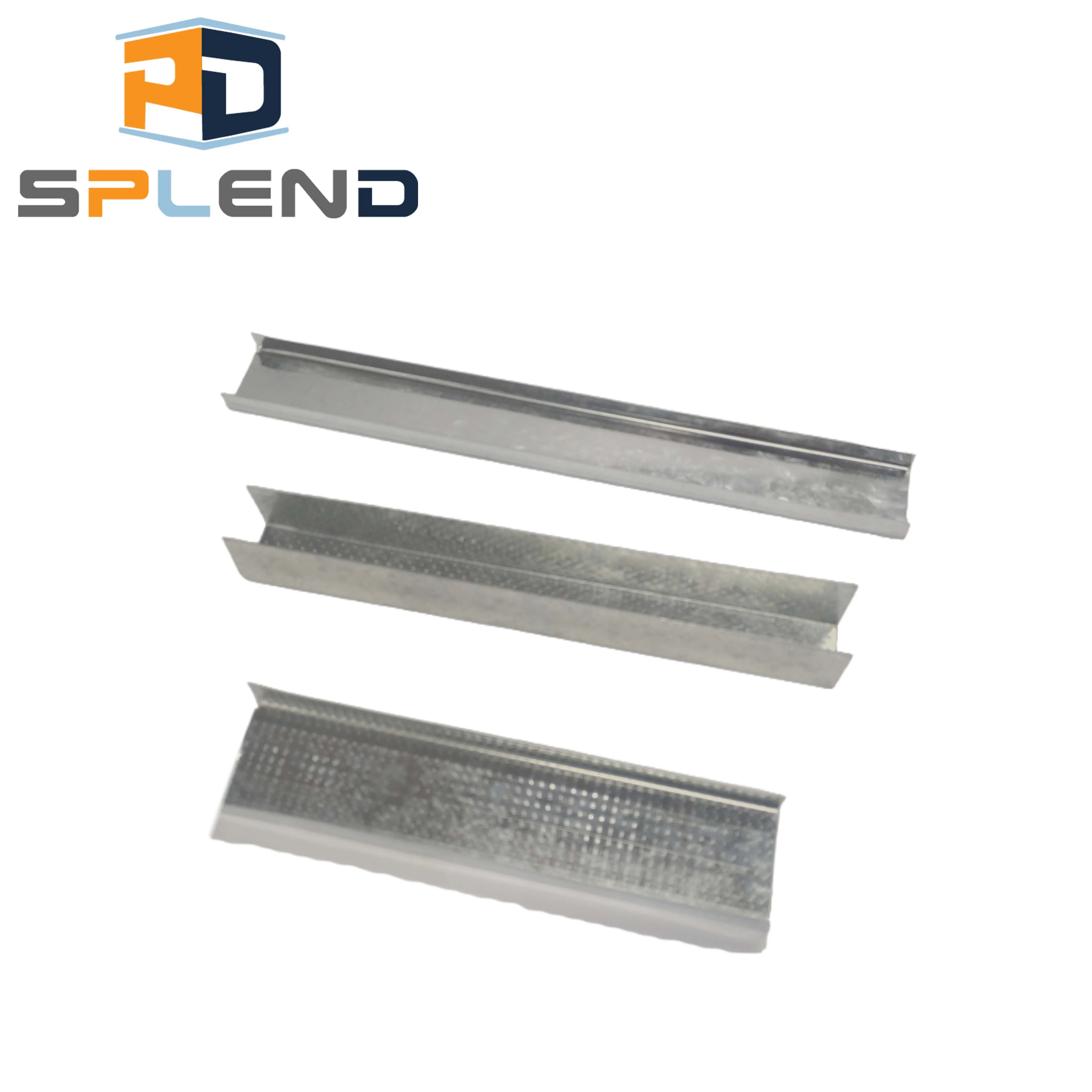 track light steel drywall u and c multi-type cd ud profile stud track ceiling light steel keel