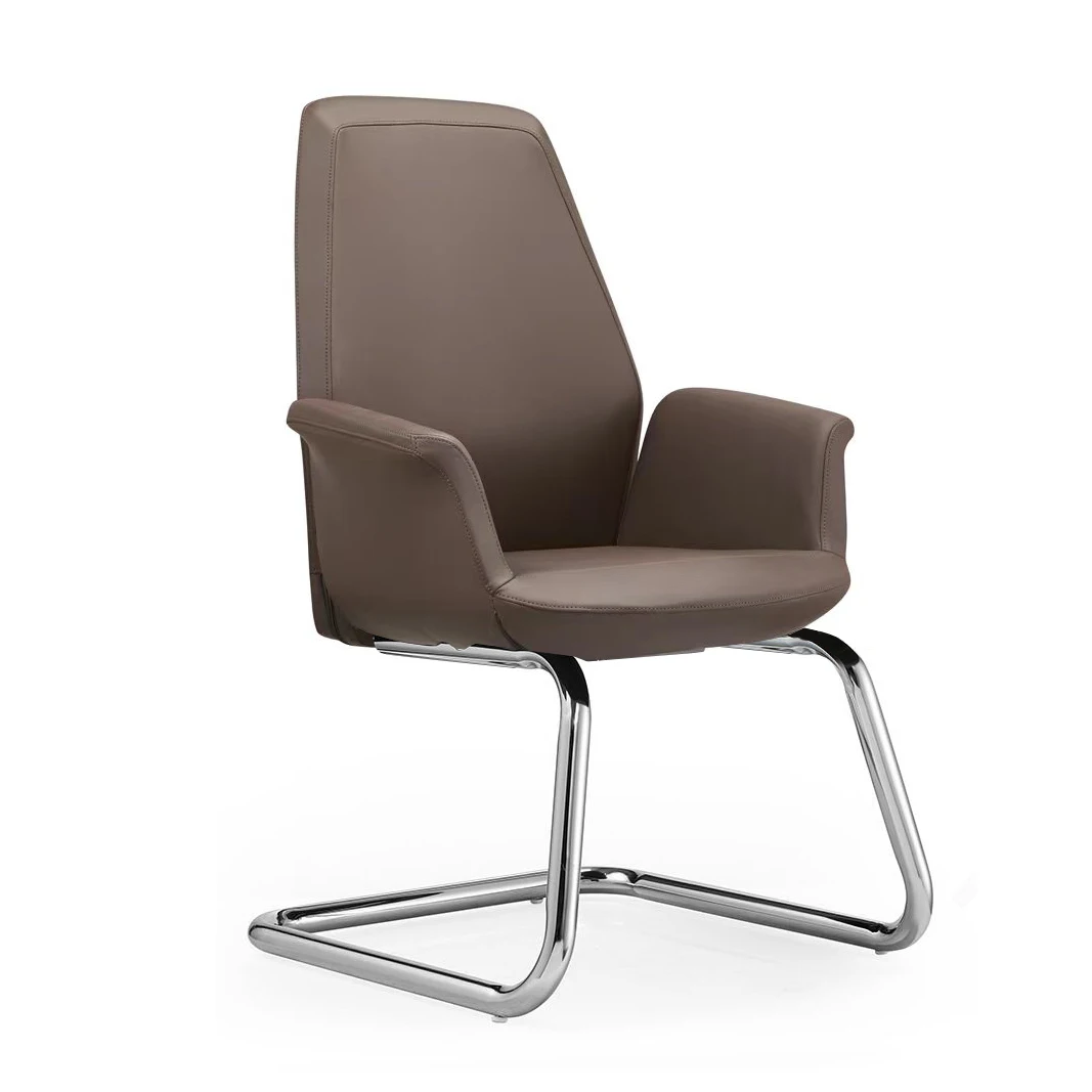 China Luxury executive PU Leather Office Chair High Quality Hot Sale Comfort Adjustable Seat office desk and chair set