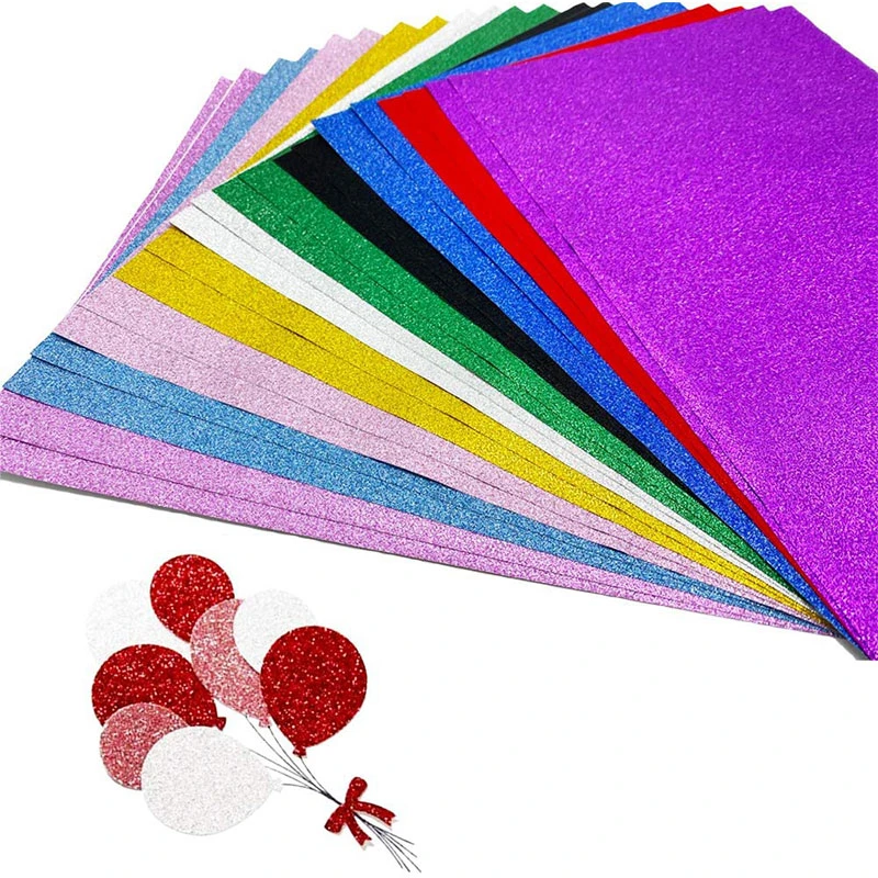
Glitter Cardstock Paper Sparkly Paper Premium Craft Cardstock for DIY Gift Box 