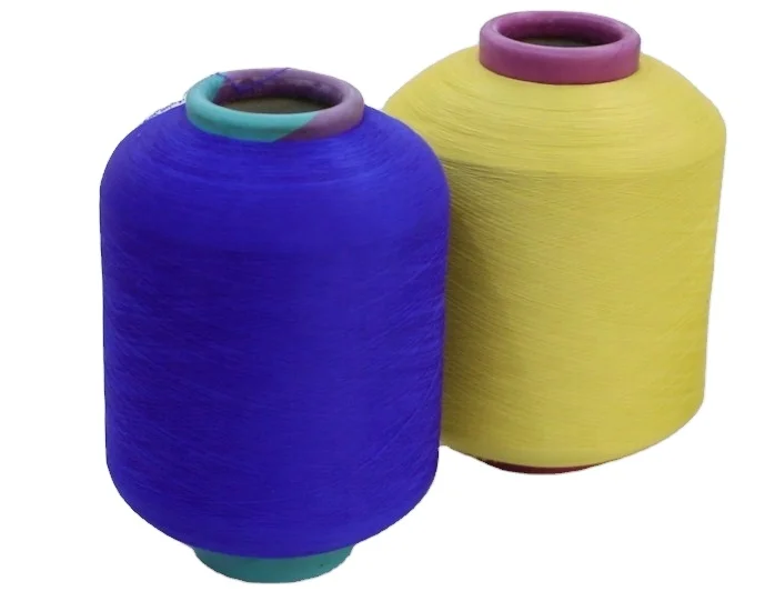 Super September hot sell 2075 mechanical spandex cover yarn polyester spandex yarn sock yarn