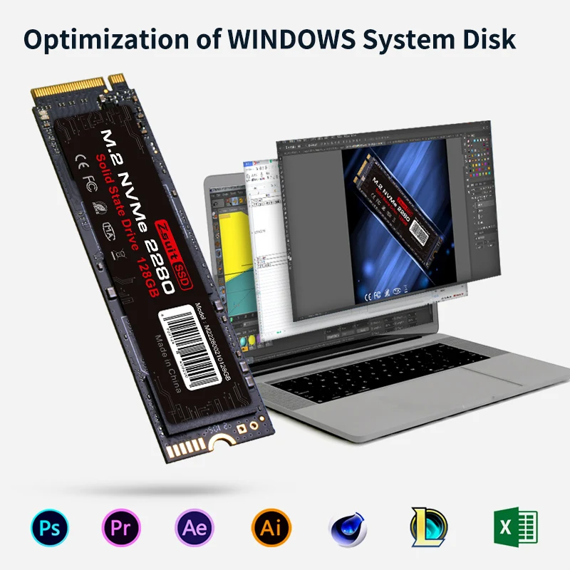 M2 SATA SSD 128GB 256GB 512GB Solid State Drive 500GB 1 TB M.2 NGFF 2280 Internal Hard Disk HDD for Desktop Laptop