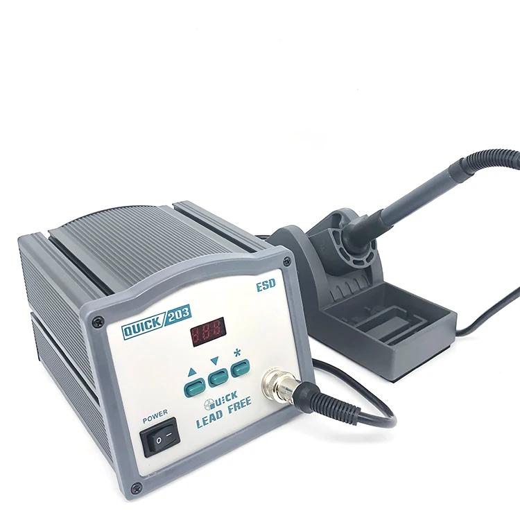 QUICK 203 Hot Selling Soldering Station Intelligent Lead Free Constant Temperature Welding Stand