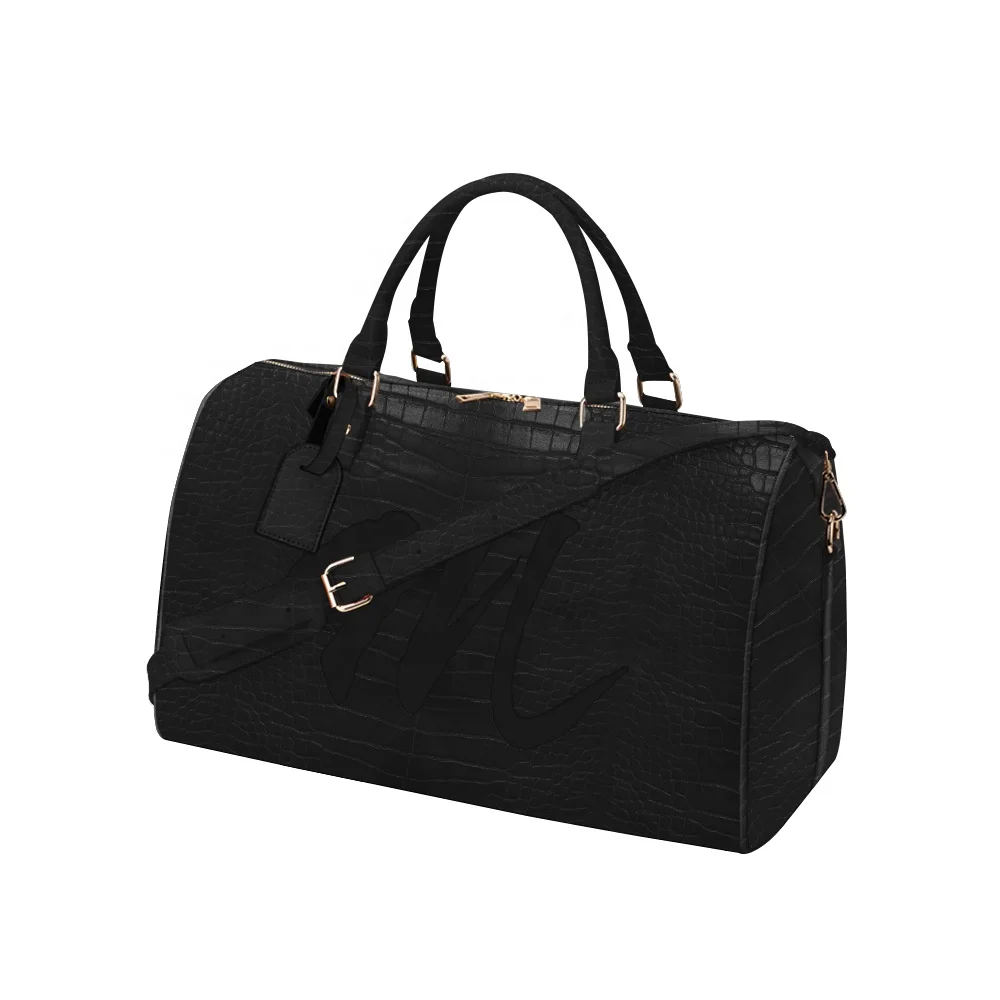 Wholesale Large Leather Travelling Bags Travel Duffel Bag Women Custom Leather Travel Bag