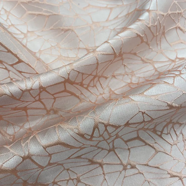 Shaoxing Lizabella jacquard 75d polyester elastane waffle fabric 100 polyester dobby