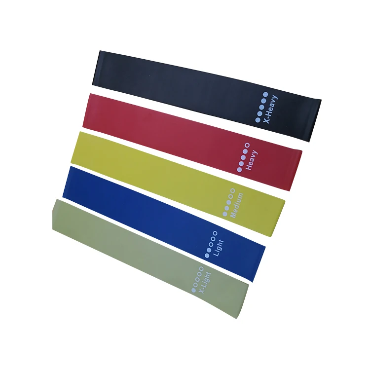 Factory sale various long exercise 11pc custom logo resistance band set