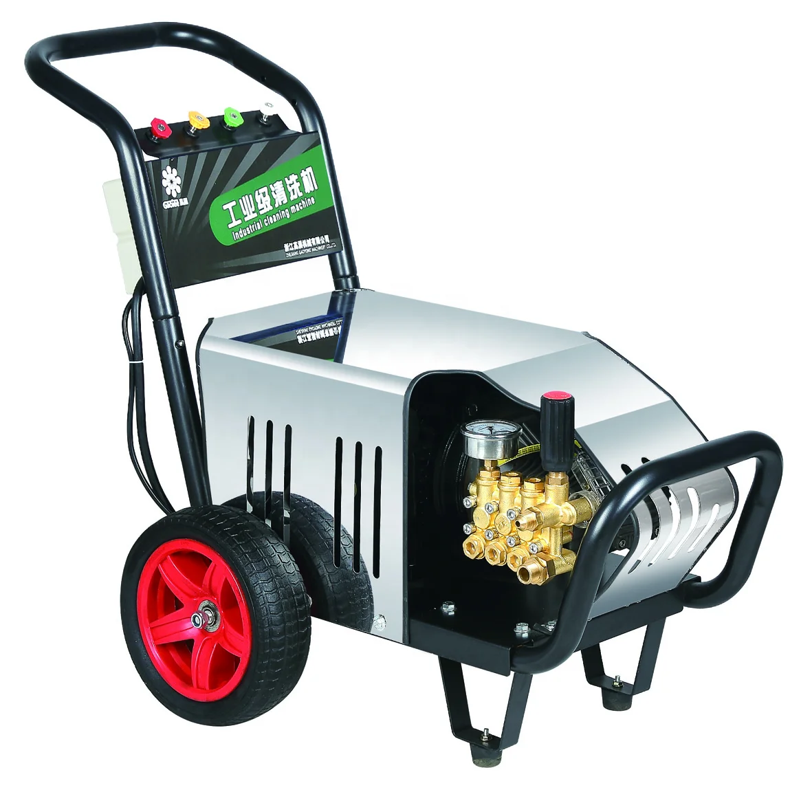 custom manual single-phase machine 220v 2.2kw 100bar ultra high pressure electric power washer water cleaner for car wash