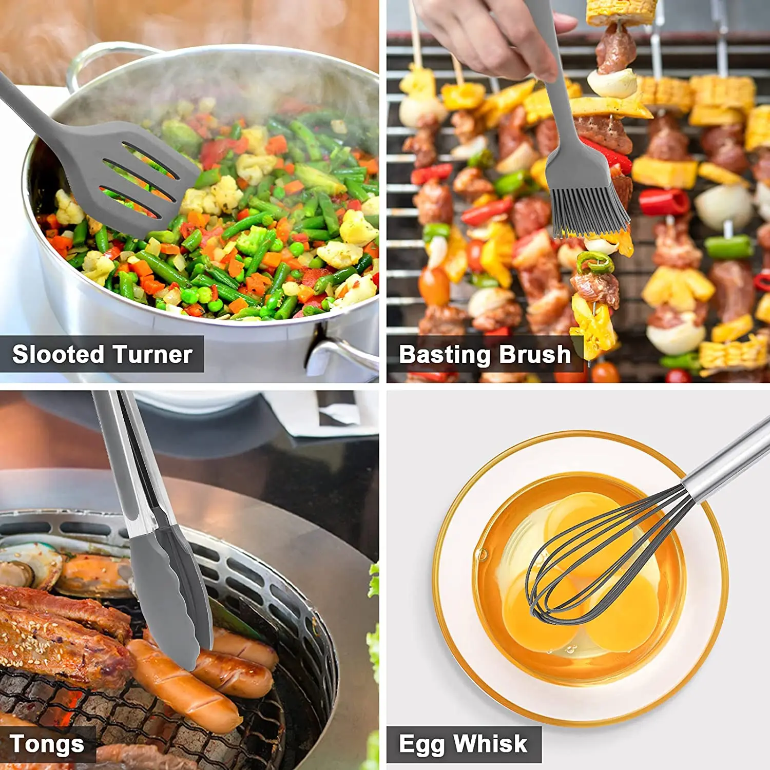 High Quality Kitchen Accessories Cooking Tools Bulk Stocked Luxurious Cooking Kitchen Utensils Set