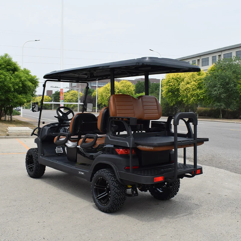 Customization China Factory Direct 6 Seats Golf Buggy  Lifted Electric Golf Cart