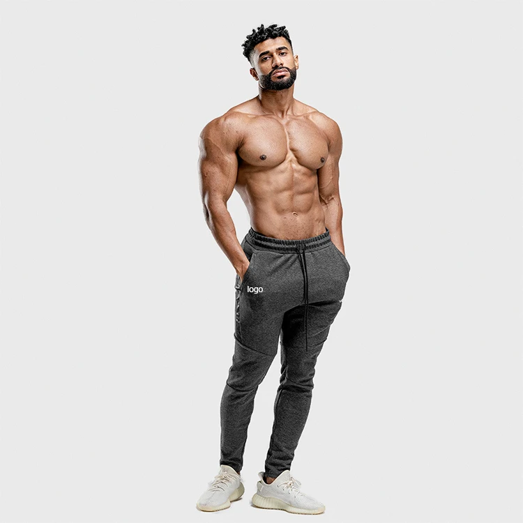 Newest Design Blank Casual Jogger Pants Unisex Cotton Gym Track Pants Mens
