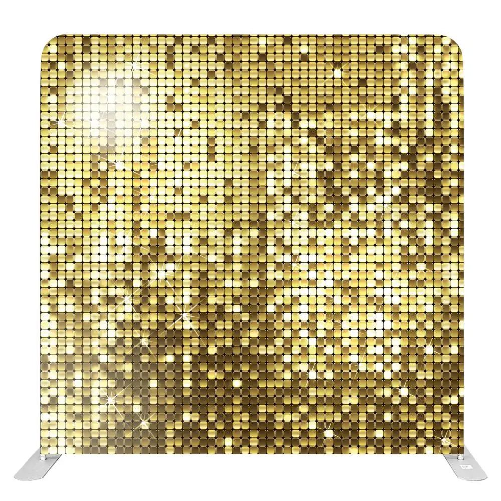 2024 New 8x8ft Tension Fabric Party Backdrop Stand Popular Straight Pillow Case Cover New Design Photo Booth Display Aluminium