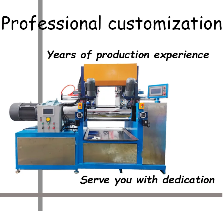 Rubber Two Roll Mixing Mill Rubber Mixing Mill For Lab Laboratory Two Roll Mill Machine Good Sale