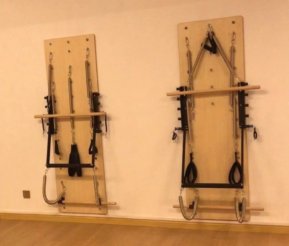 Custom Logo Pilates Reformer Spring Tower Pilates Wall Mounted Reformer For Yoga Training