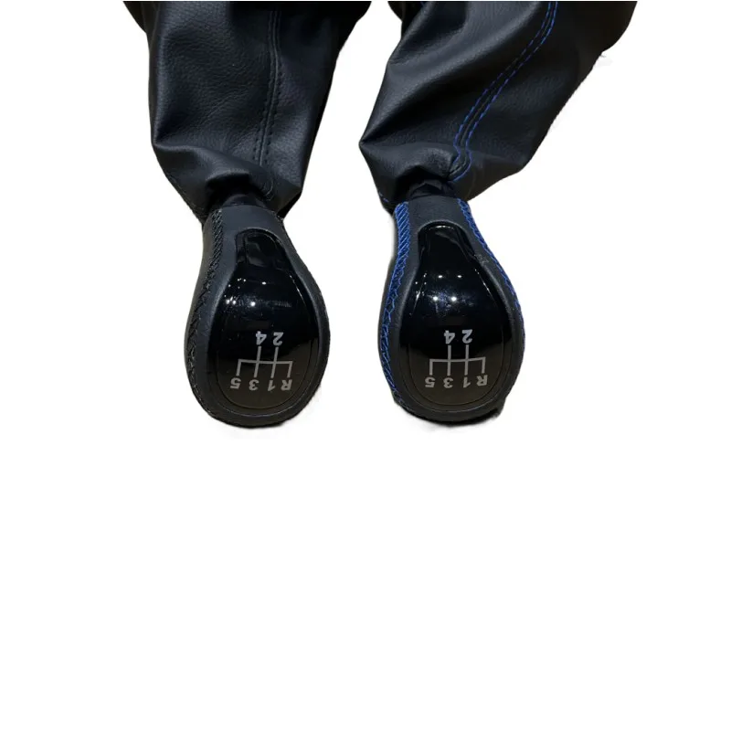 high quality Car gear shifter handball Gear shift knob for Lada Vesta Grant Priora 2 Kalina 2 cable gearbox Chrome Black