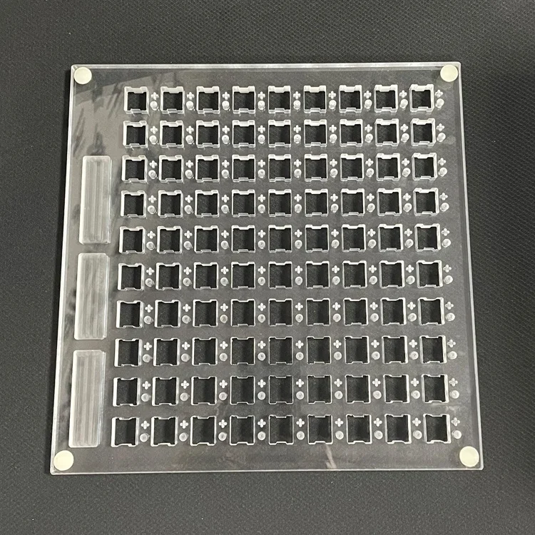 Custom Laser Cutting CNC Milling Clear Acrylic Machining Fabrication Services