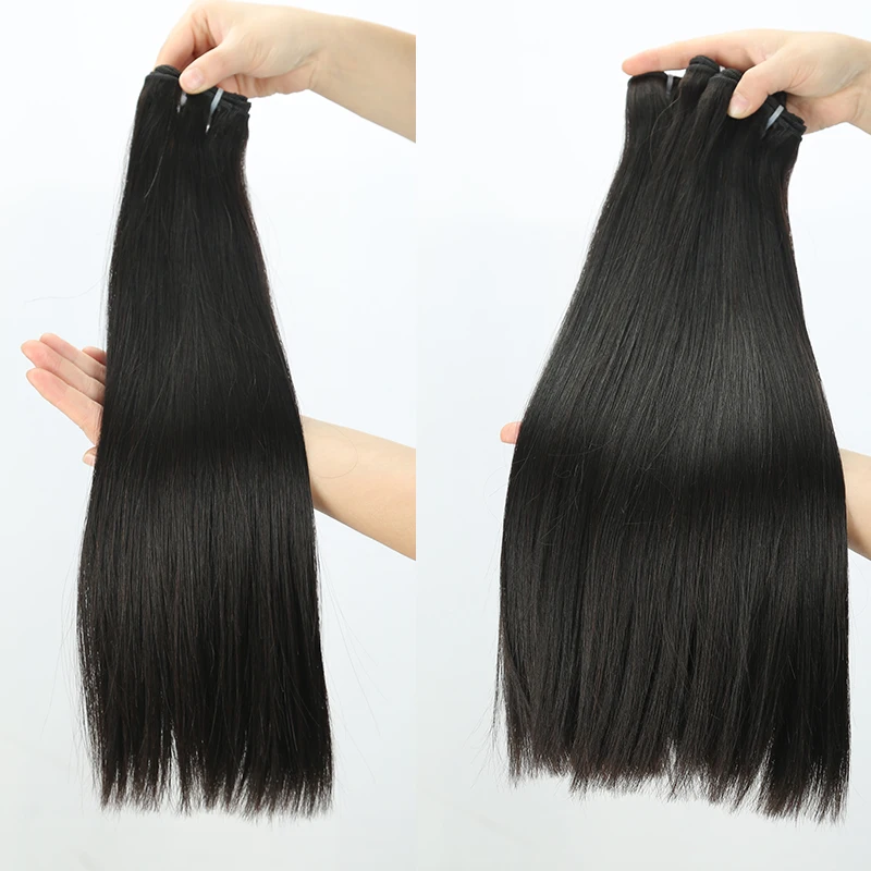 
12a double drawn hair top quality double drawn human hair wholesale double drawn human hair bundles 