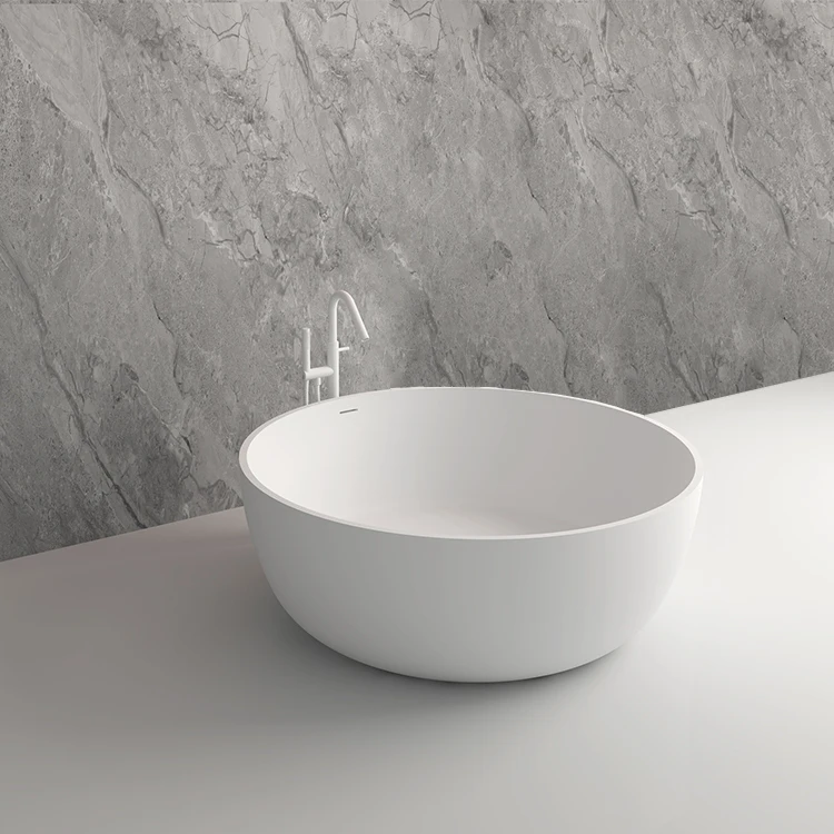 Latest bathing design ,wholesale Bathtub,Round freestanding baths BS-8615