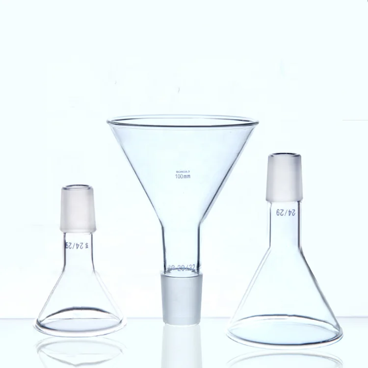 Addition high temperature resistance glass soild laboratory water separating funnel