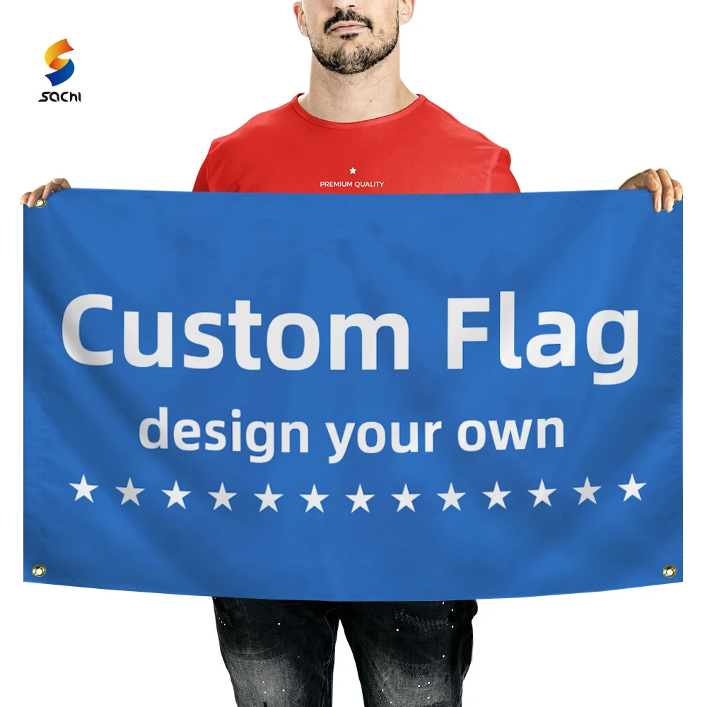 Wholesale 100% polyester custom flag events sports promotion all countries advertising banner flag ,street pole banner