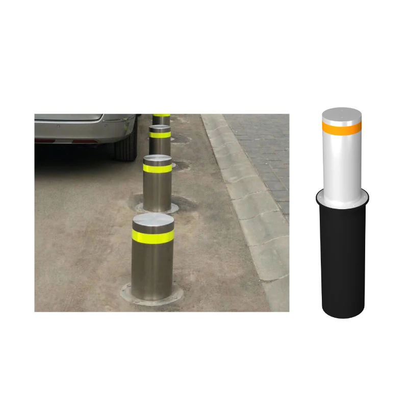 Pedestrian Safety Bollard with High Visibility for Streets, Urban Walkway Protection