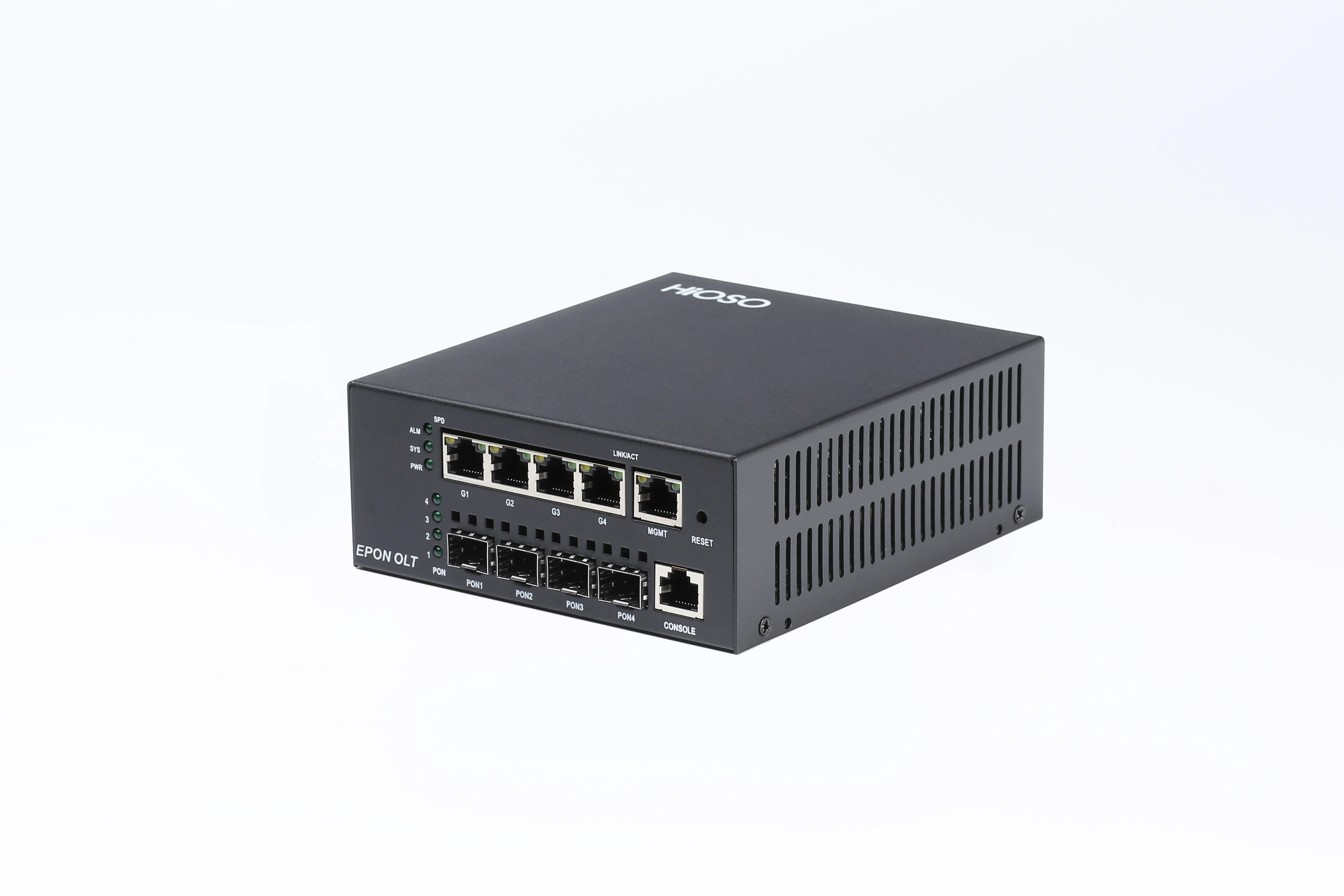 Made in China factory tax included Ftth olt 4 uplink ports epon xpon mini epon 4pon olt epon with 4 PX20+++ PON SFP moules