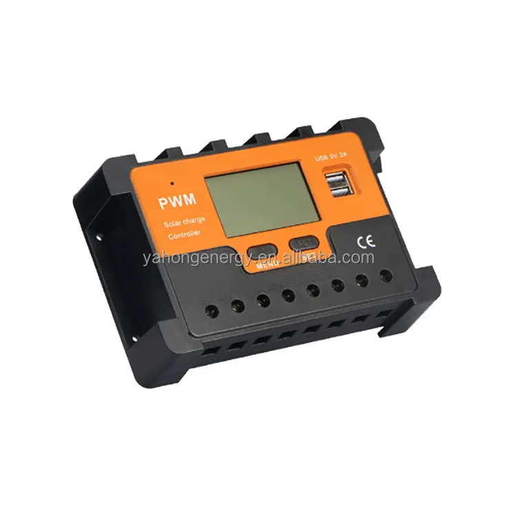 Wholesale Price in stock FT6048 60A 12V/24V/48V PWM solar charge controller for solar system