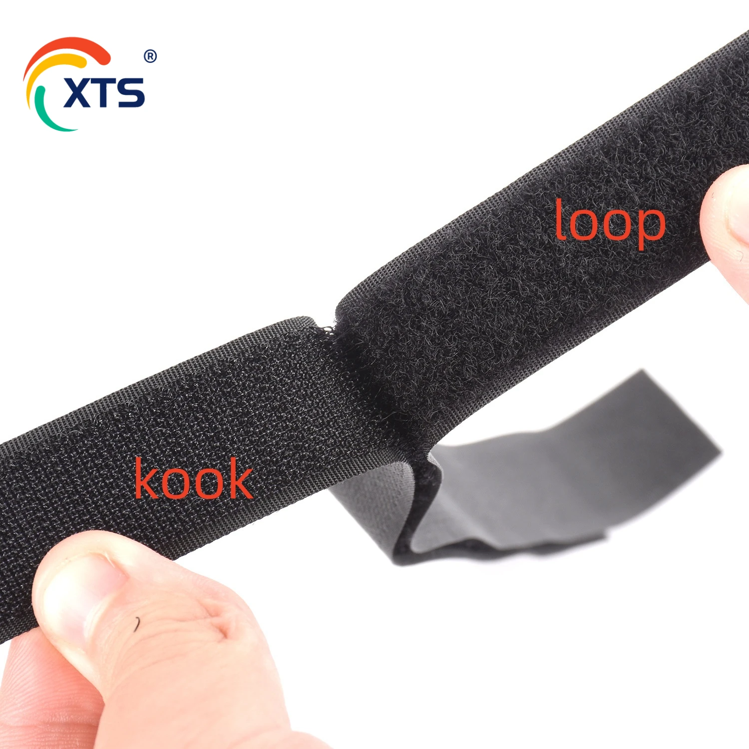 50mm Top Sale Hook And Loop Strap Sticky Industrial Strength Sew On Adhesive Hook And Loop Velcroes Hook And Loop Tape lcroes T