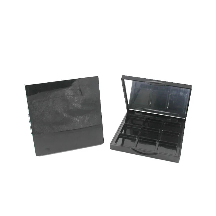 
Wholesale Newest 9 Color Empty Blush Case Square Eyeshadow Container 