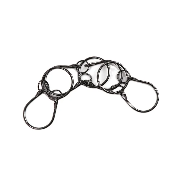 interlocking ring 3d metal puzzle with rings solution