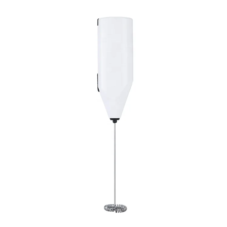 New Hand Held Electric Coffee Mixer Automatic Milk Frother Battery Operated Maker Milk Stainless Steel Coffee Frother