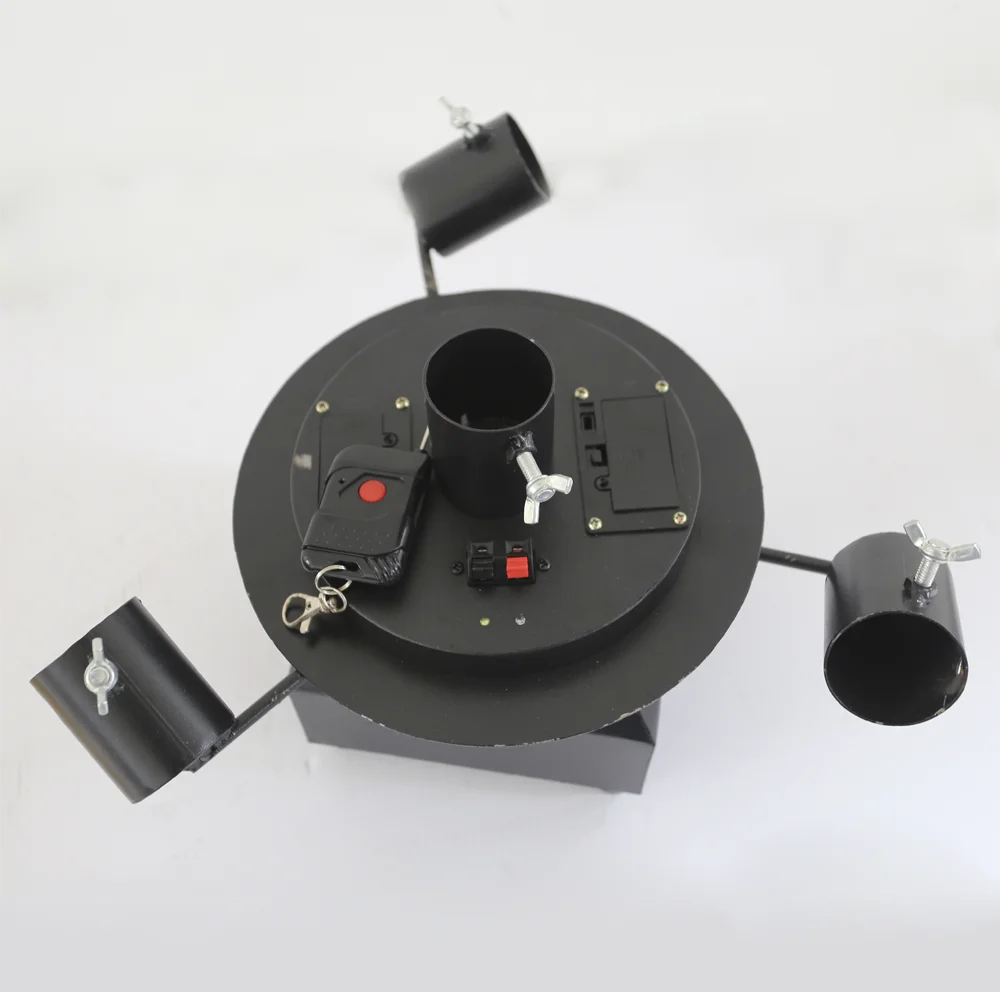 Best Remote control Sparkler flower rotating cold pyro machine fireworks firing system fountain with fireworks indoor