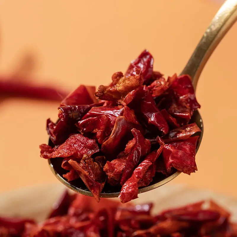 Air Dried Dehydrated Red Bell Pepper Paprika Flakes