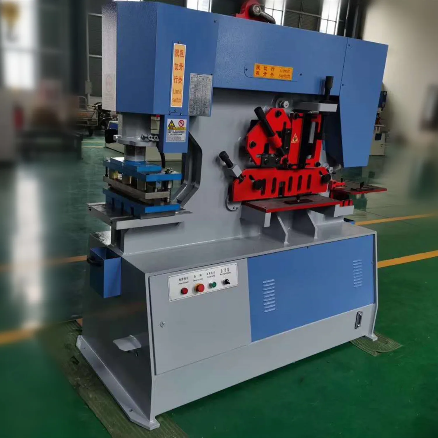 Q35Y Hydraulic Sheet Metal Steel Ironworker Shearing and Punching