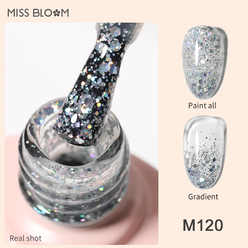 MISSBLOOM 15ml High Quality 134 Colors Nail Polish Semi Permanent Gel Varnish Wholesale Soak off Nail Art UV Gel