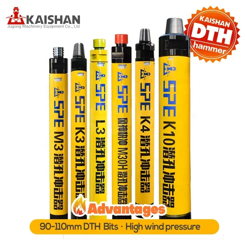 Kaishan 4 inch dth hammer drill High air Pressure DTH drill hammer for sale