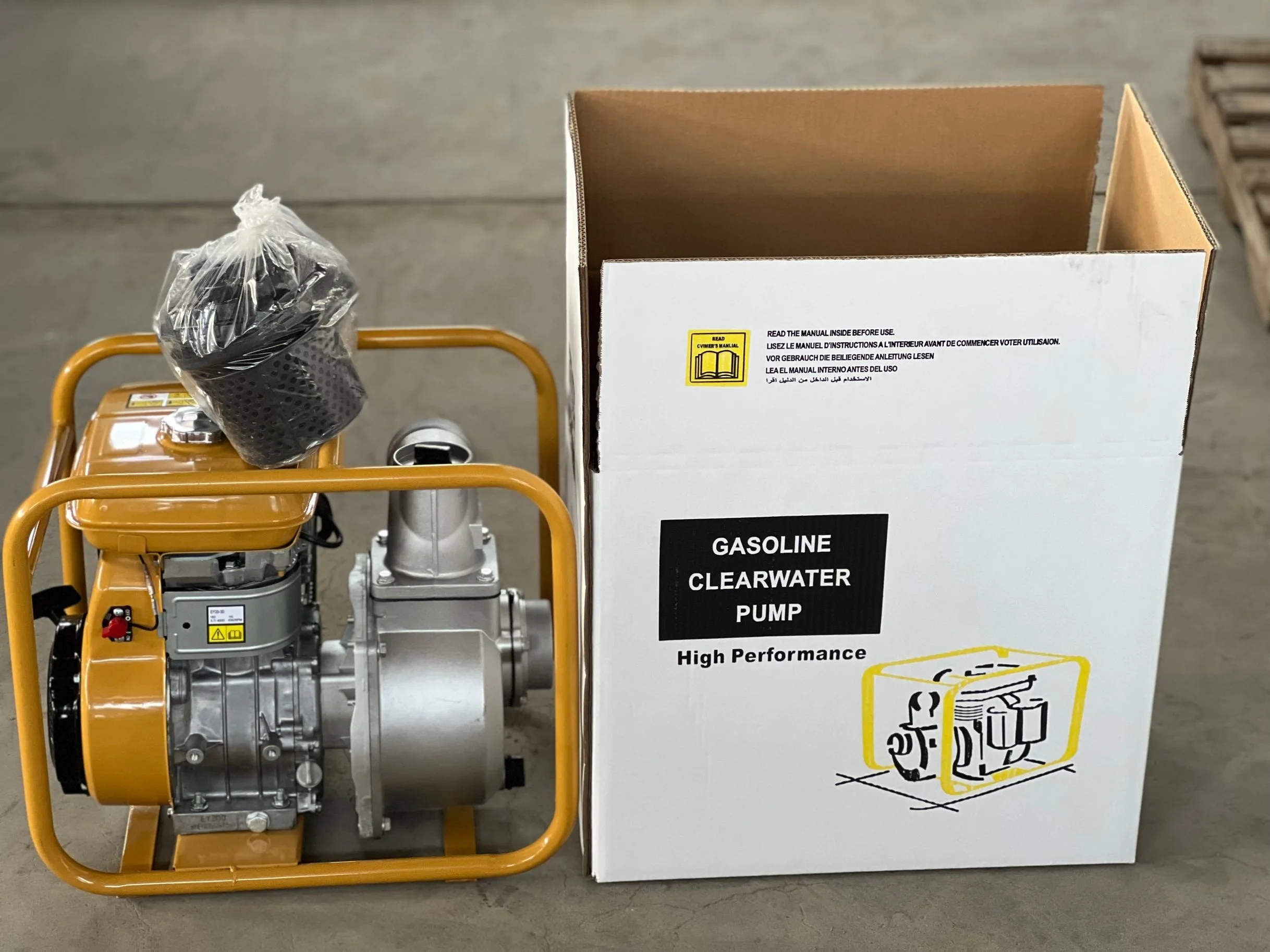 EY20 Gasoline Petrol Water Pump PTG207/PTG307Agricultural Irrigation pumping machine 2 inch/3 inch/4 inch