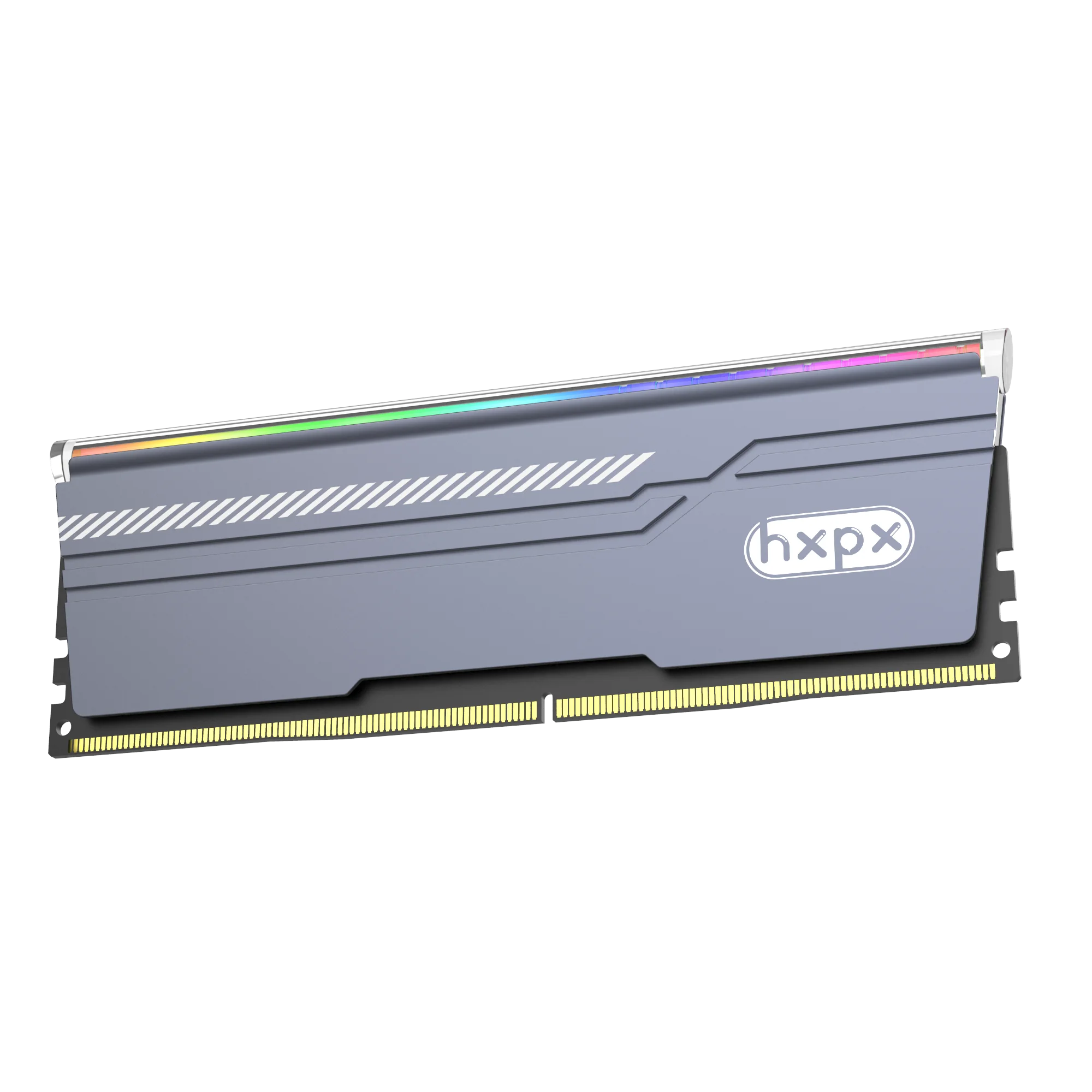 OEM RAM Heatsink RH-02 Color ARGB Radiato aluminum memory Cooler DIY Installation Customizable Connector AURA 3PIN(F/M) Sync