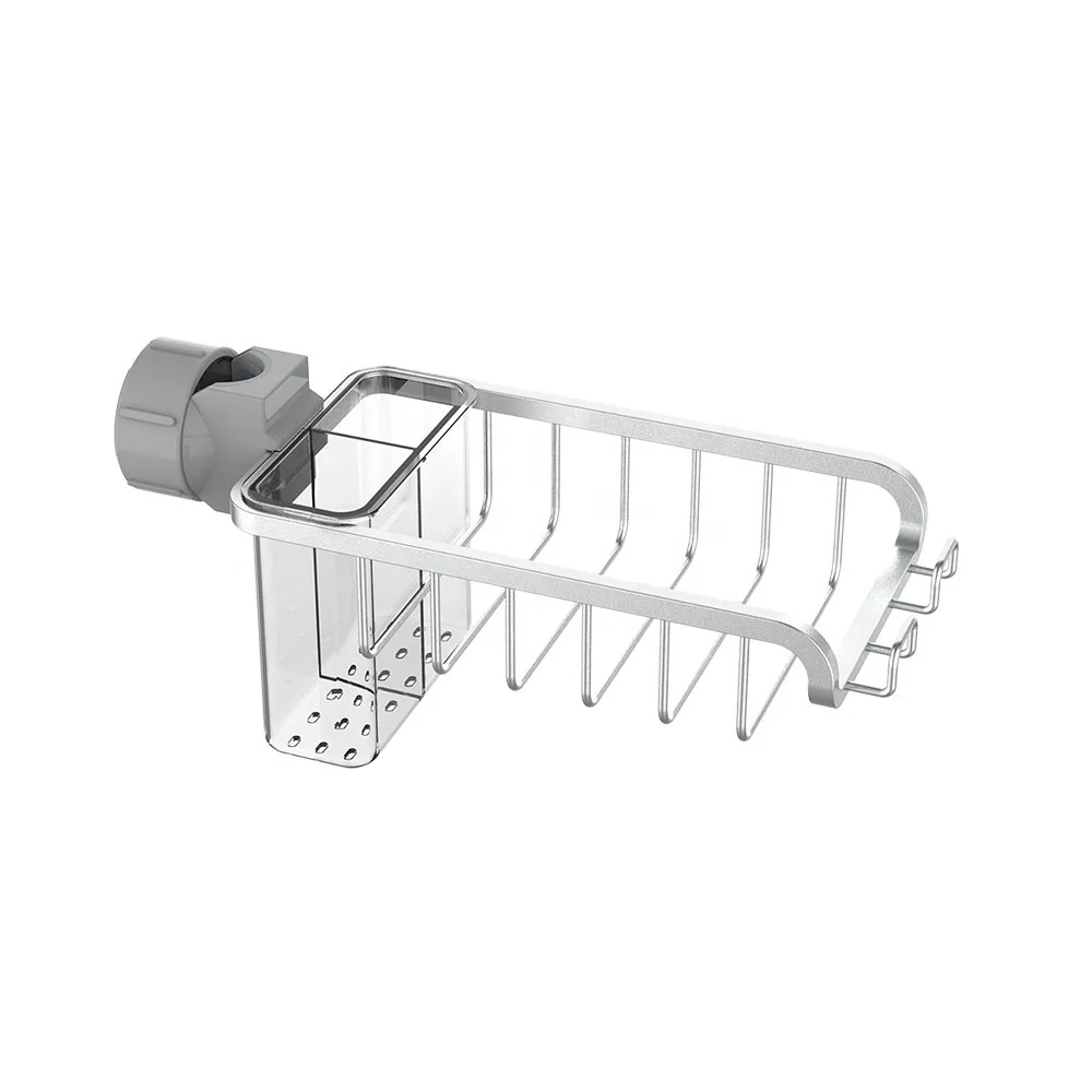 kitchen organizer racks rotating cooking picnic travel utensil dining utensils holder over sink