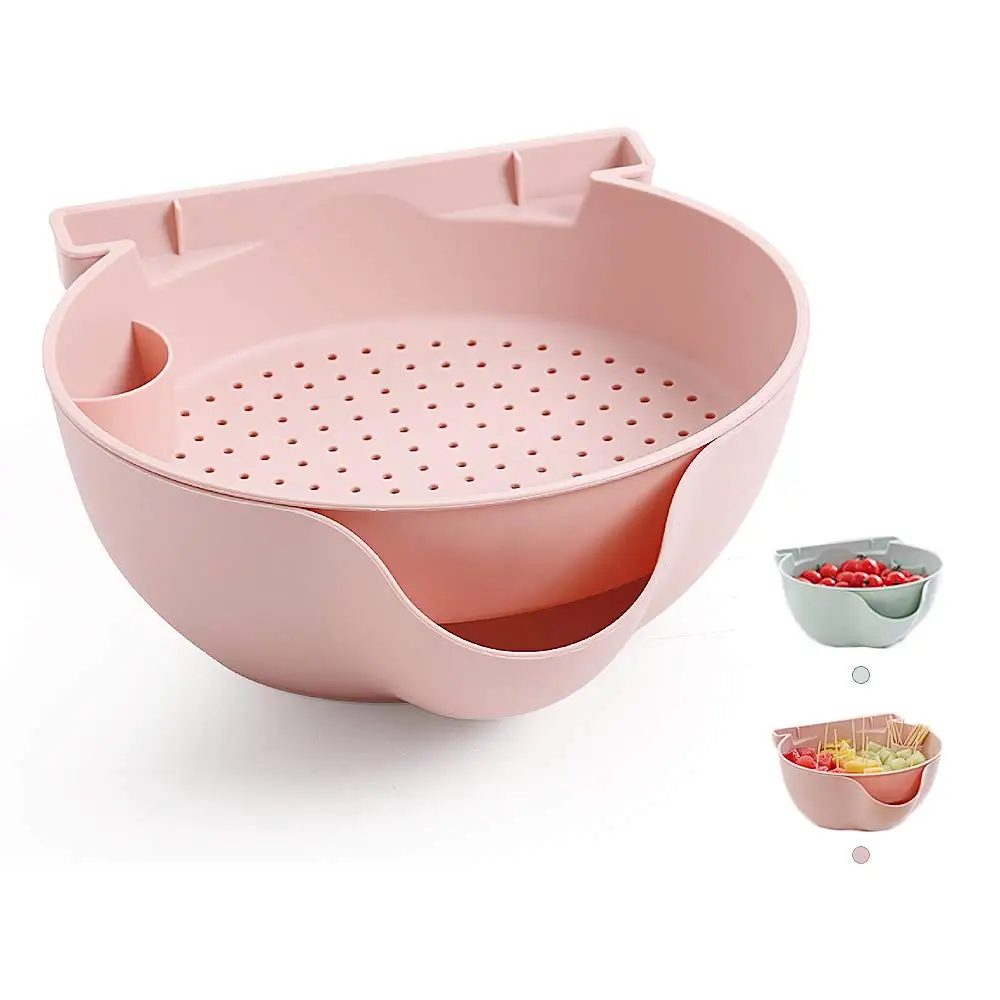 Fruit Storage Bowl Dish Plate Multifunction Double Layer Snack Bowl Set Nut Melon Storage Box Phone Holder Luxury Fruit Bow