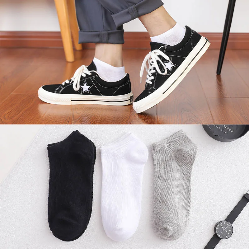 Wholesale Bulk Production Disposable Socks Mens Cheap Low Cut Ankle Business Socks