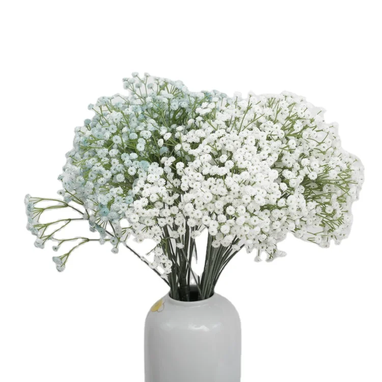 Artificial Plastic Flowers Babys Breath for Wedding Decoration home decoration