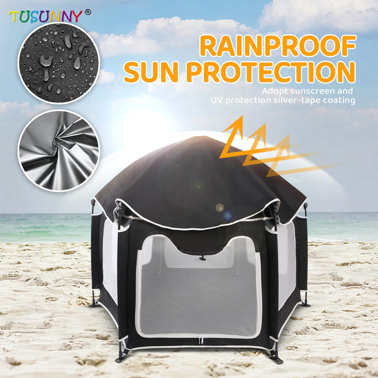 Kids Children pet Portable Folding Ball Pit Game Play Game Toy Tent Canopy Crib Cover Pack Playpen Indoor Outdoor