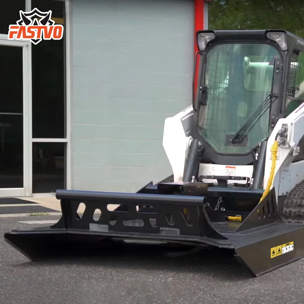 Skid Steer Front Attachments Mini Skid Steer Mulcher Brush Cutter