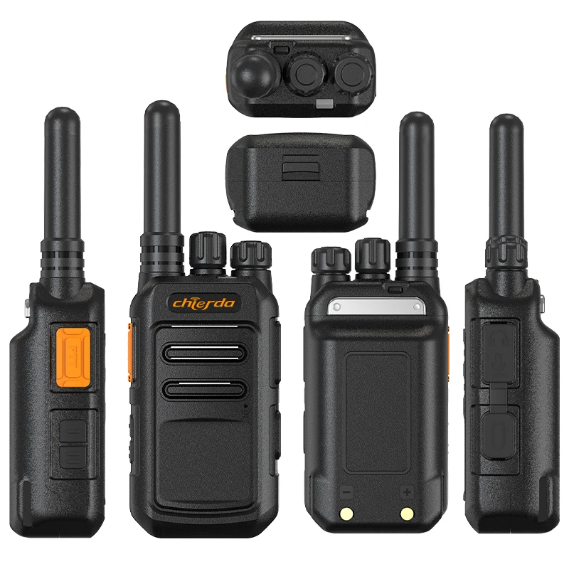 Chierda Q6 Handheld Walkie Talkie 5W UHF VHF High Ran Ham Radio Best Selling Handheld Radio