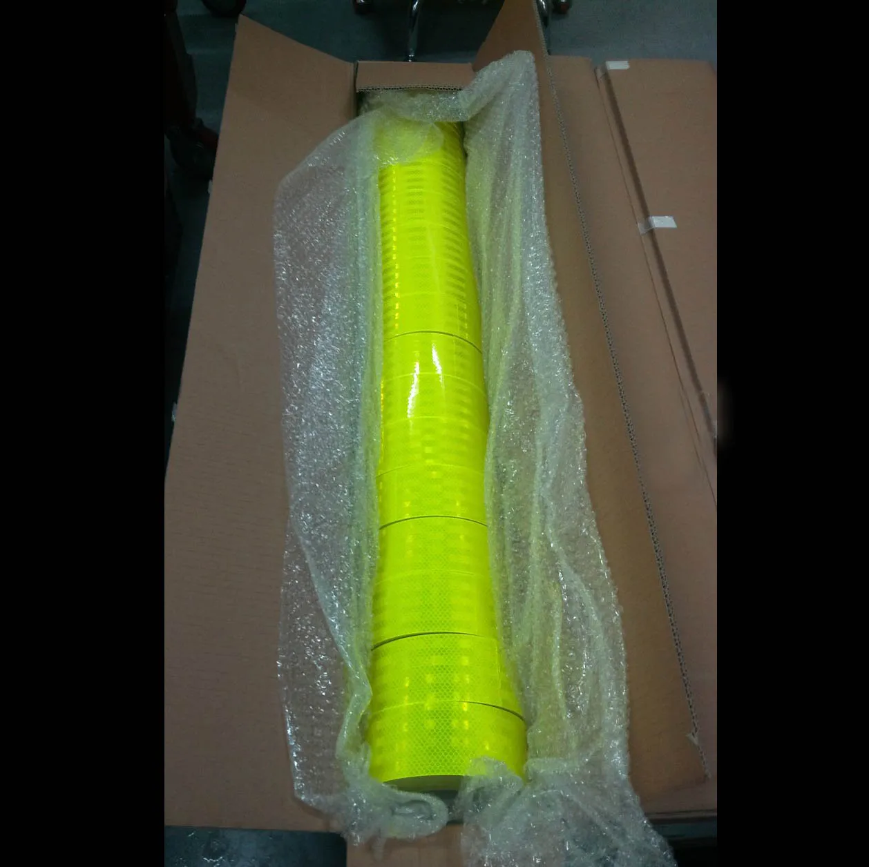 От 7 до 10 лет срок службы оптовая продажа флуоресцентный желтый зеленый Светоотражающие стикеры извести отражающая лента для безопасности предупреждающие знаки