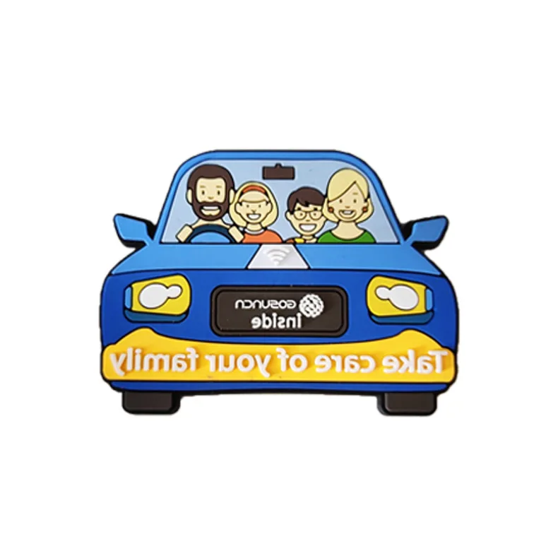 Cartoon creative resin magnetic refrigerator sticker customized personality PVC soft glue three-dimensional refrigerator sticker