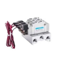  Nmpc высокое frequencysy 5 Путь 2 Позиция DC12V DC24V коллекторы Пневматический электромагнитный