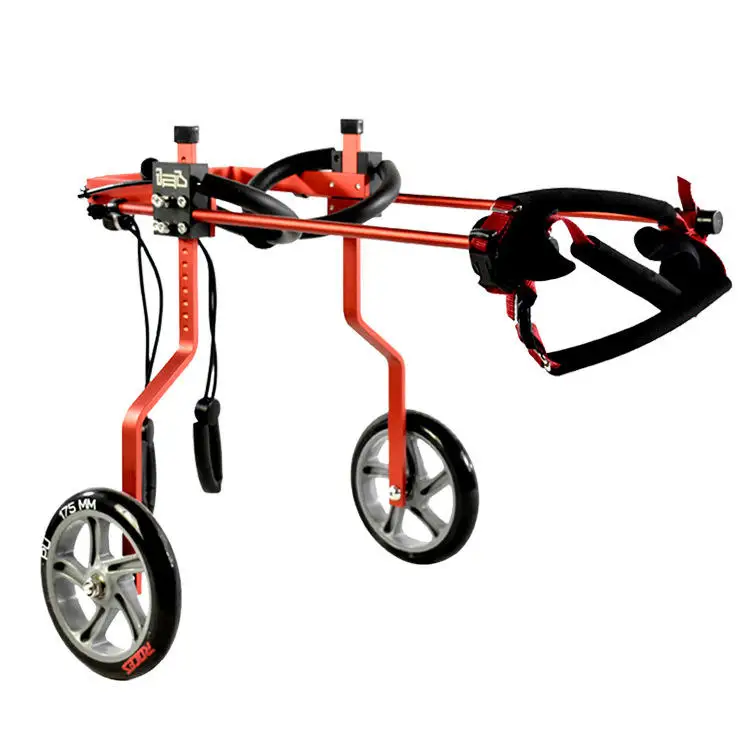 Pet Wheelchair Red Blue Black Color Dog Recovery Products Pet Wheelchair for Handicap Dogs