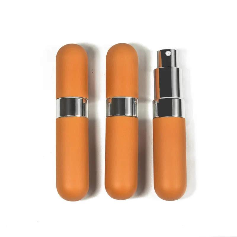 Factory Original 12ml unique color Perfume bottle with metal shell  metal pocket perfume atomizer parfums aluminium bottle